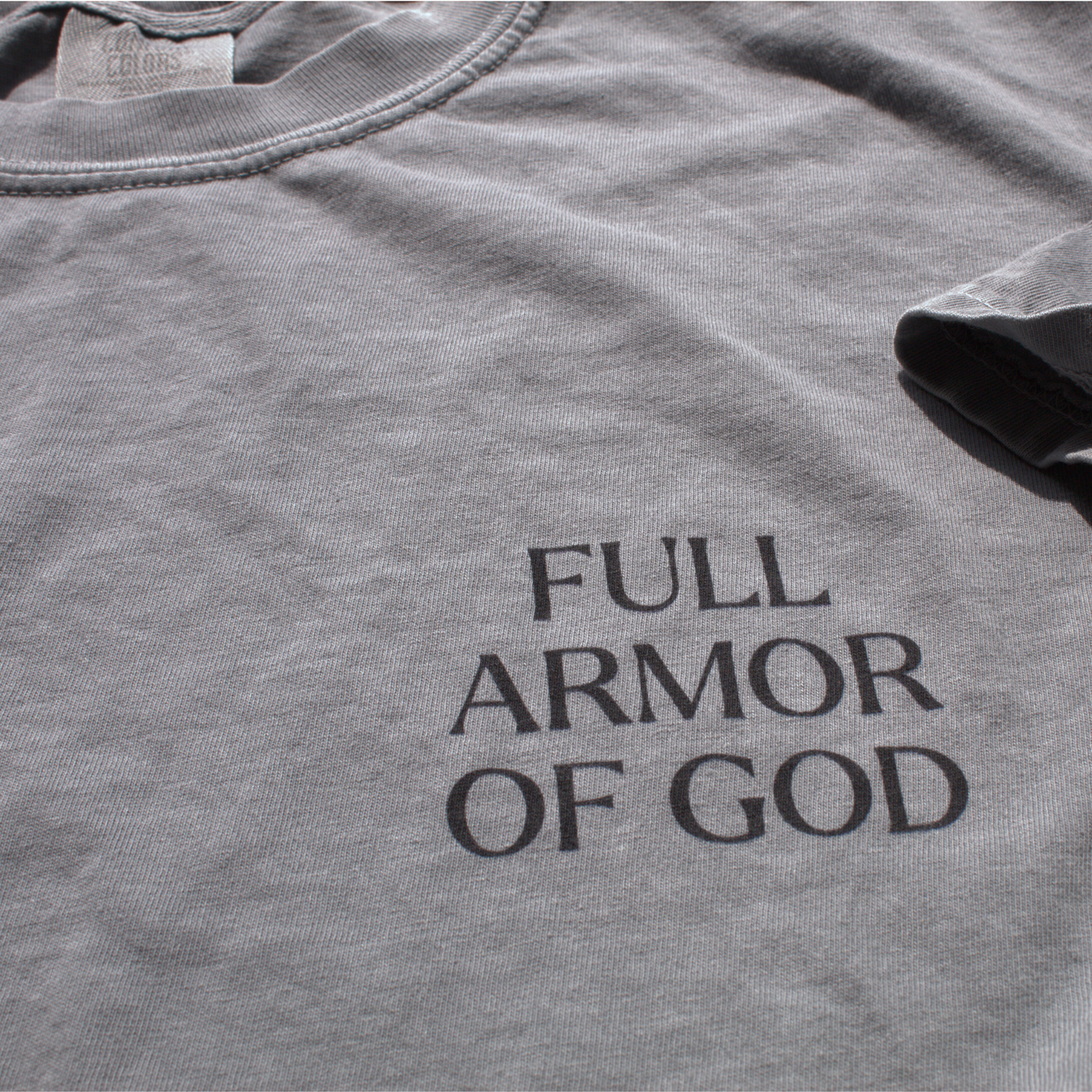 Ephesians 6:10-20 Armor of God T-Shirt – Spiritual Warfare Bible Verse T-Shirt