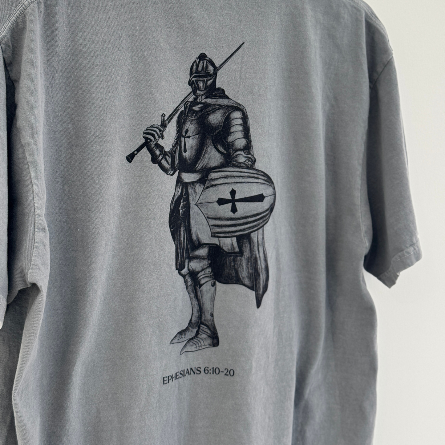 Ephesians 6:10-20 Armor of God T-Shirt – Spiritual Warfare Bible Verse T-Shirt