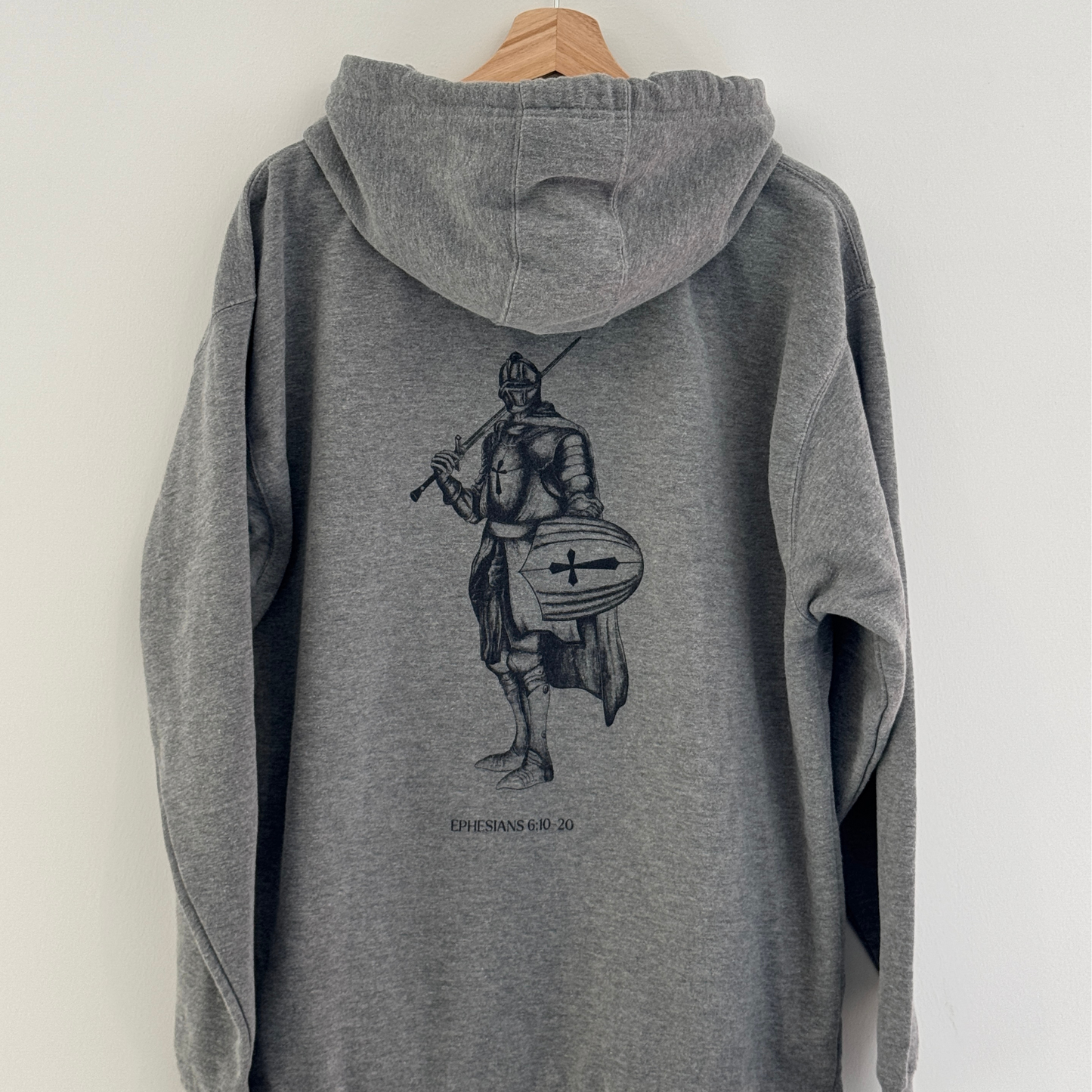 Ephesians 6:10-20 Armor of God Hoodie – Spiritual Warfare Bible Verse Hoodie