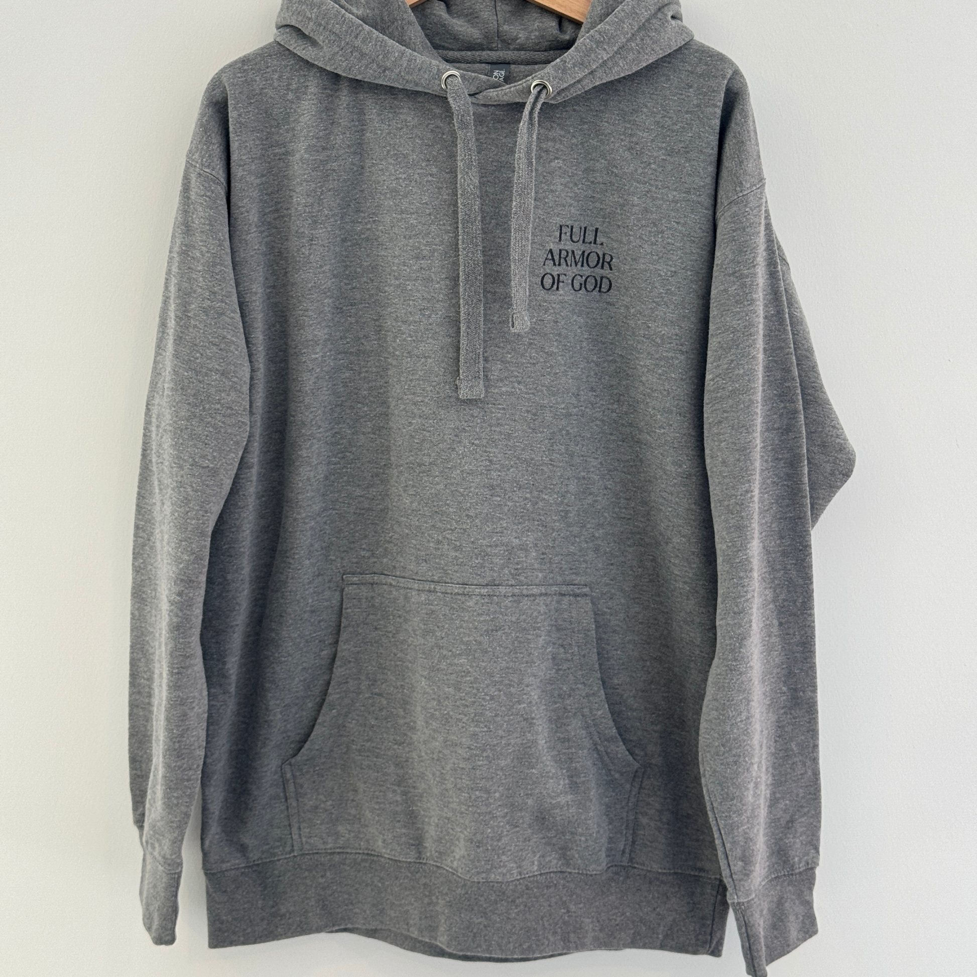 Ephesians 6:10-20 Armor of God Hoodie – Spiritual Warfare Bible Verse Hoodie