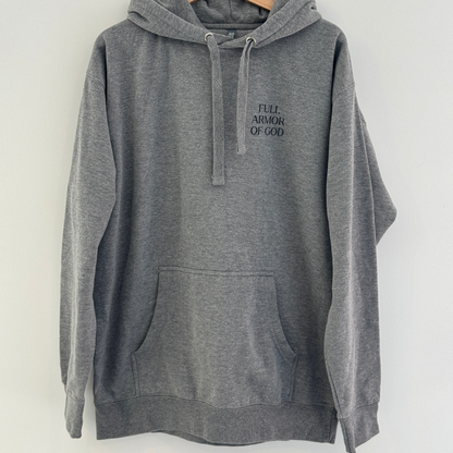 Ephesians 6:10-20 Armor of God Hoodie – Spiritual Warfare Bible Verse Hoodie