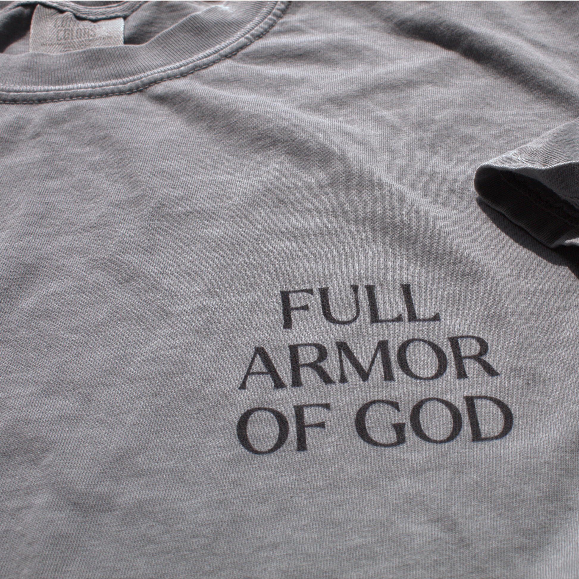 Ephesians 6:10-20 Armor of God T-Shirt – Spiritual Warfare Bible Verse T-Shirt