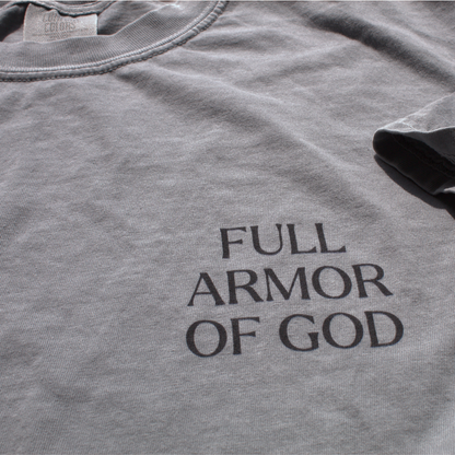 Ephesians 6:10-20 Armor of God T-Shirt – Spiritual Warfare Bible Verse T-Shirt