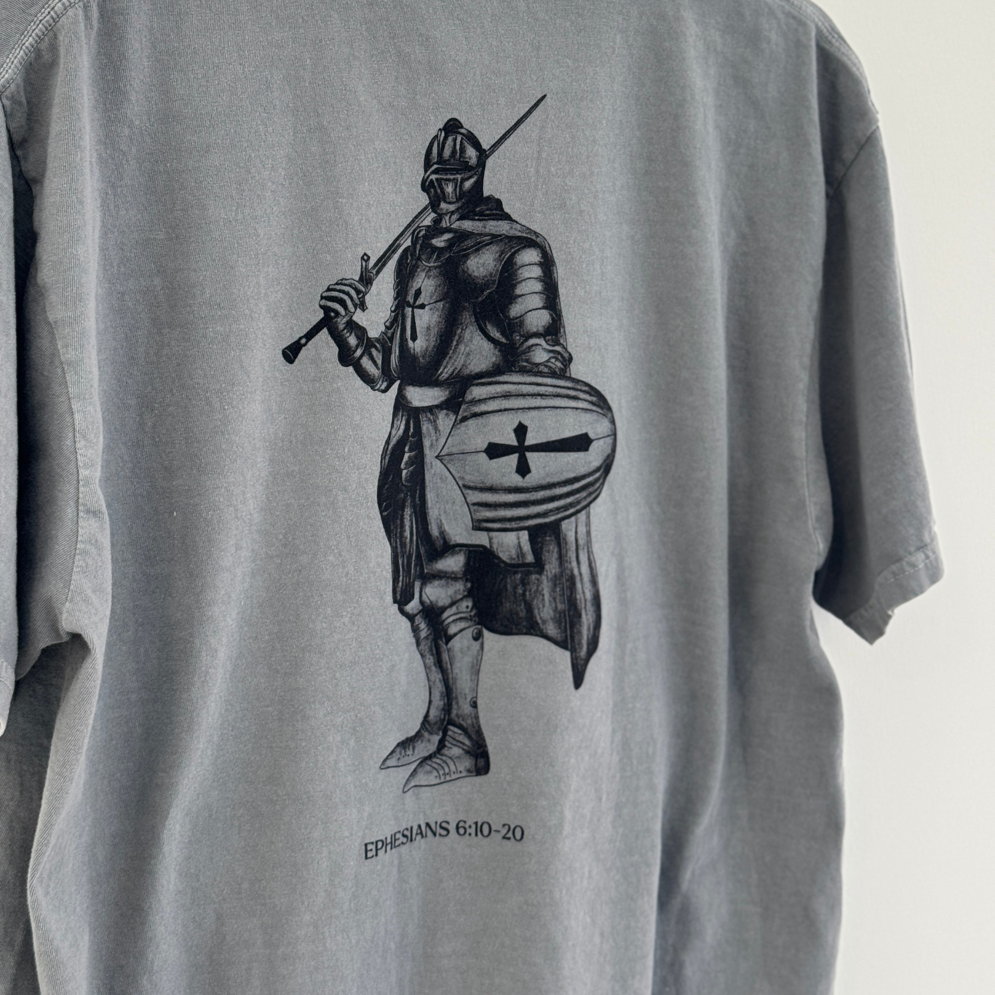 Ephesians 6:10-20 Armor of God T-Shirt – Spiritual Warfare Bible Verse T-Shirt