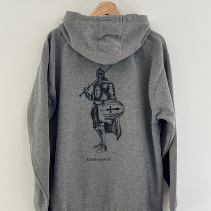 Ephesians 6:10-20 Armor of God Hoodie – Spiritual Warfare Bible Verse Hoodie