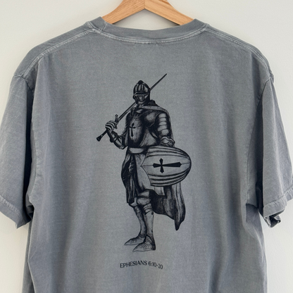 Ephesians 6:10-20 Armor of God T-Shirt – Spiritual Warfare Bible Verse T-Shirt