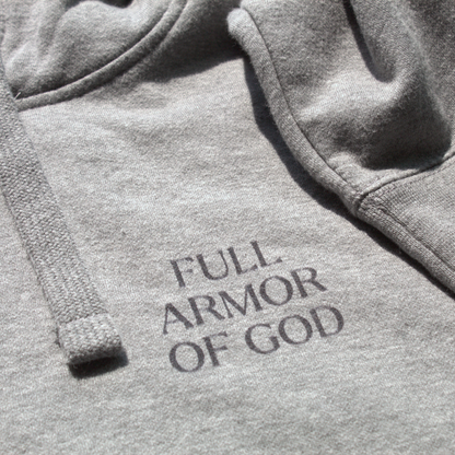 Ephesians 6:10-20 Armor of God Hoodie – Spiritual Warfare Bible Verse Hoodie