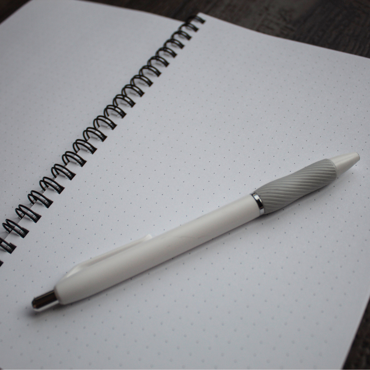 Notebook Paper is dotted, for Bullet Journaling. 